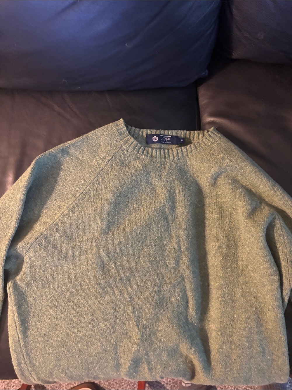 J.Crew Crewneck Sweater in Green Size Medium